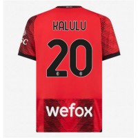 Dres AC Milan Pierre Kalulu #20 Domaci 2023-24 Kratak Rukav